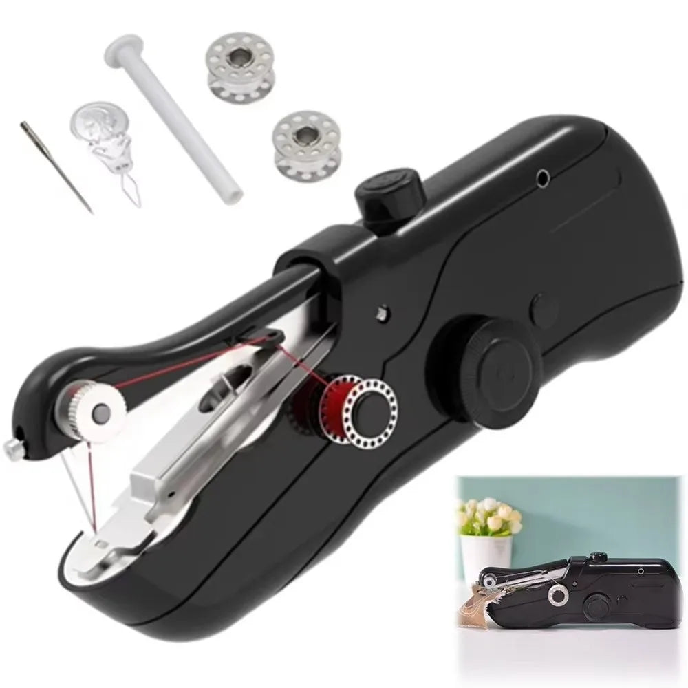 Mini Handheld Sewing Machine – Cordless Quick Stitch Kit