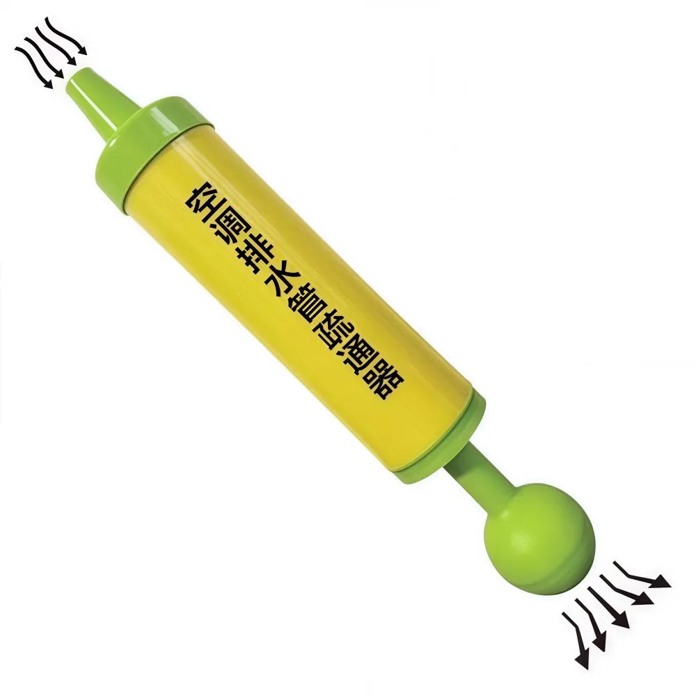 AC Drain Pipe Dredging Tool – Air Conditioner Duct Cleaner AC Drain Cleaning Tool Nixie Yellow