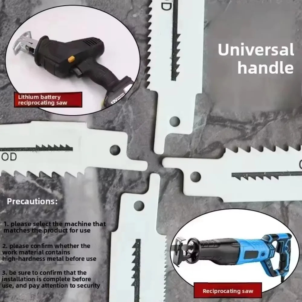 Fine Tooth Reciprocating Saw Blades – Sheet Metal & HVAC Reciprocating Saw Blades Nixie