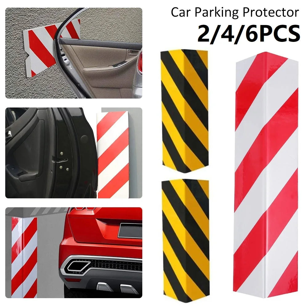 Garage Wall Foam Corner Bumper & Car Door Protector 2-6 Pcs