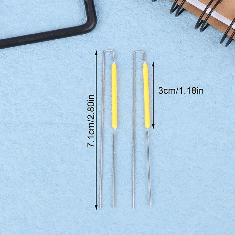 10Pcs 3V 30mm LED Filament Bulb Replacement Parts 2700K LED Filament Parts Nixie