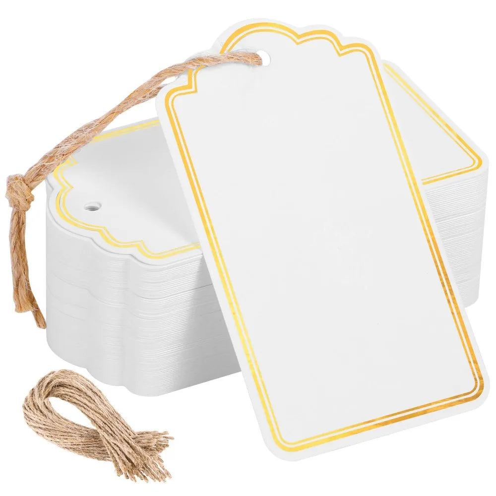 60Pcs Kraft Paper Blank Hang Tags – DIY Price & Gift Tags Kraft Paper Hang Tags Nixie A 1600*900*700MM