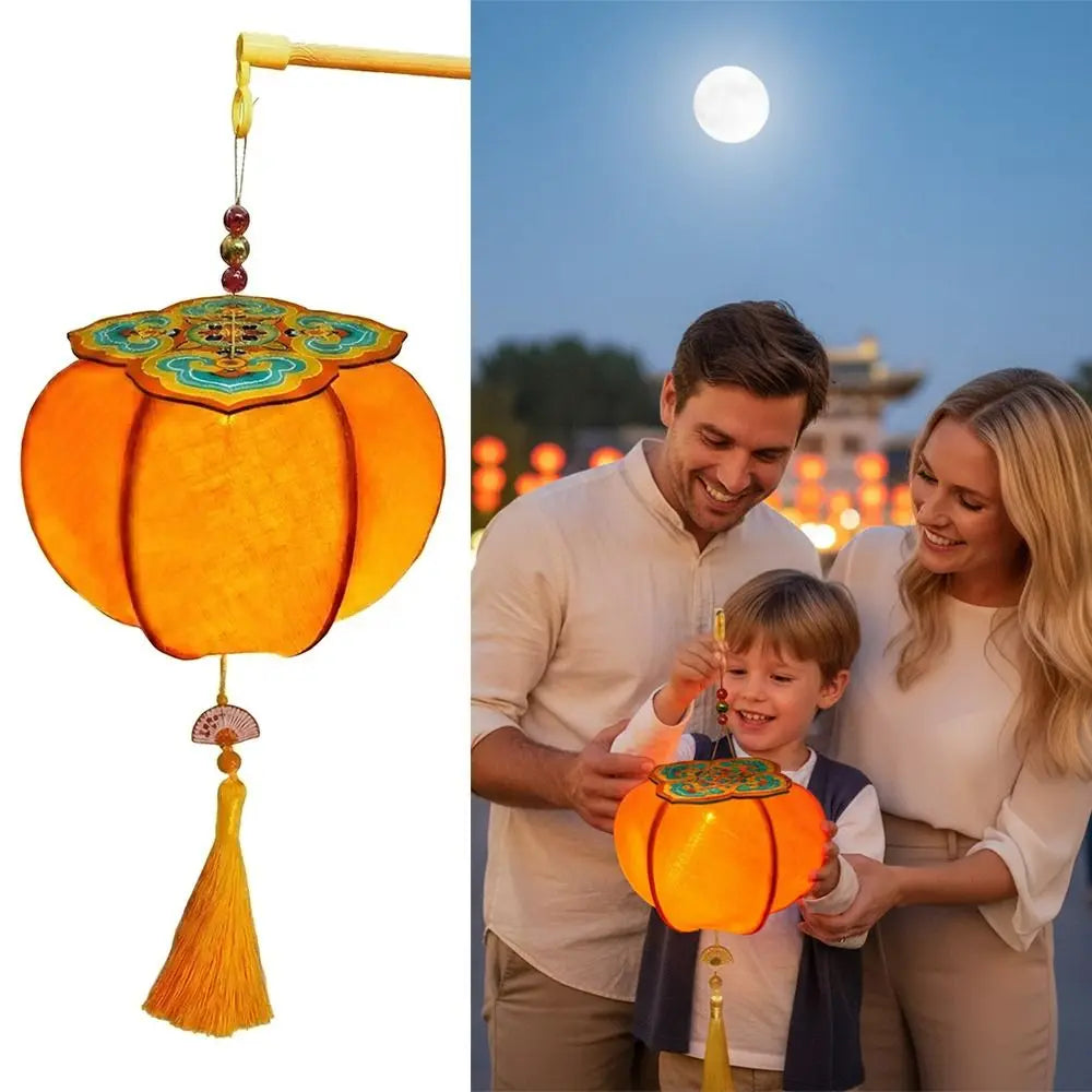 Persimmon RUYI Chinese New Year Lantern Kit with Light