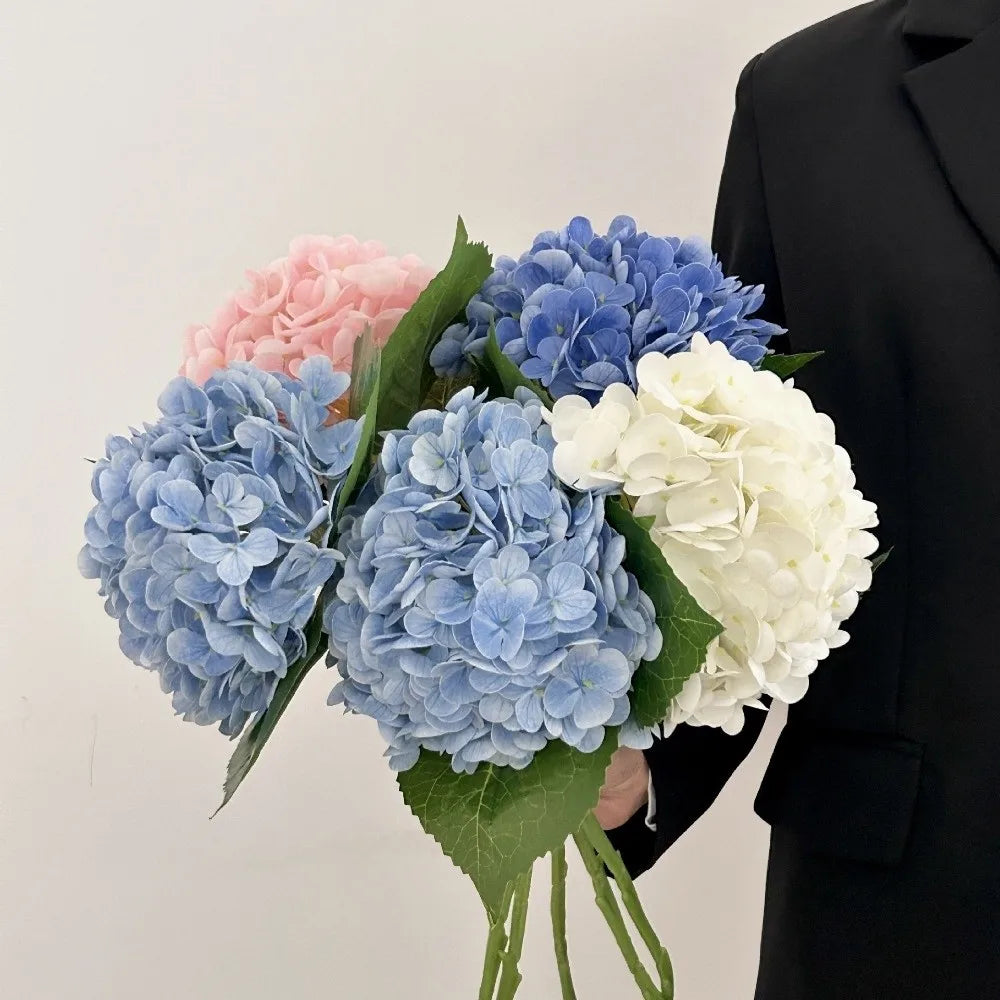 3D Silk Hydrangea Artificial Flowers – Wedding & Home Decor Artificial Flower Nixie
