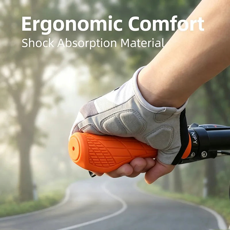 Ergonomic Lock-On MTB Bicycle Handlebar Grips | Non-Slip Bike Handlebar Grips Nixie