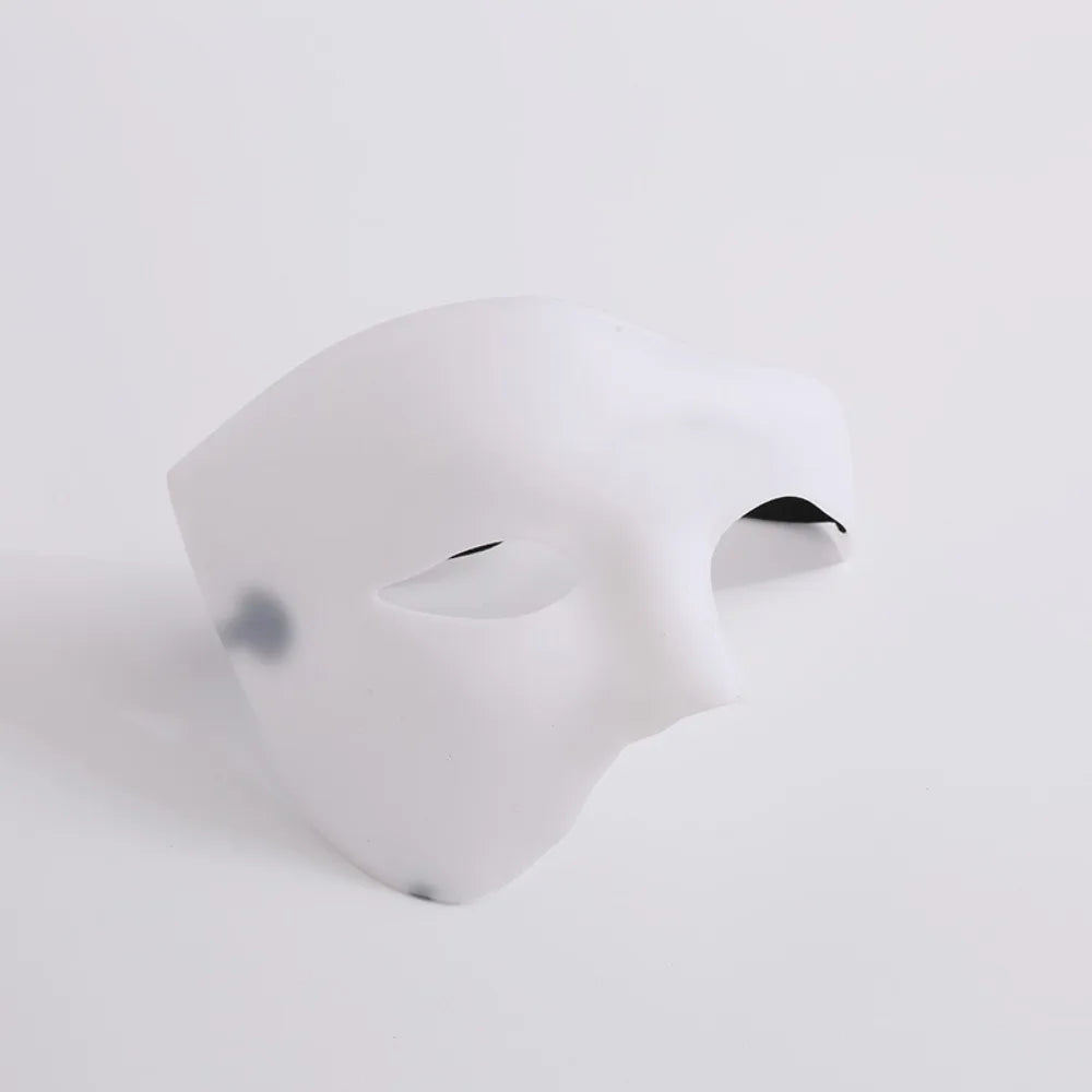 Plastic Half Face Masquerade Cosplay Mask – Halloween Party