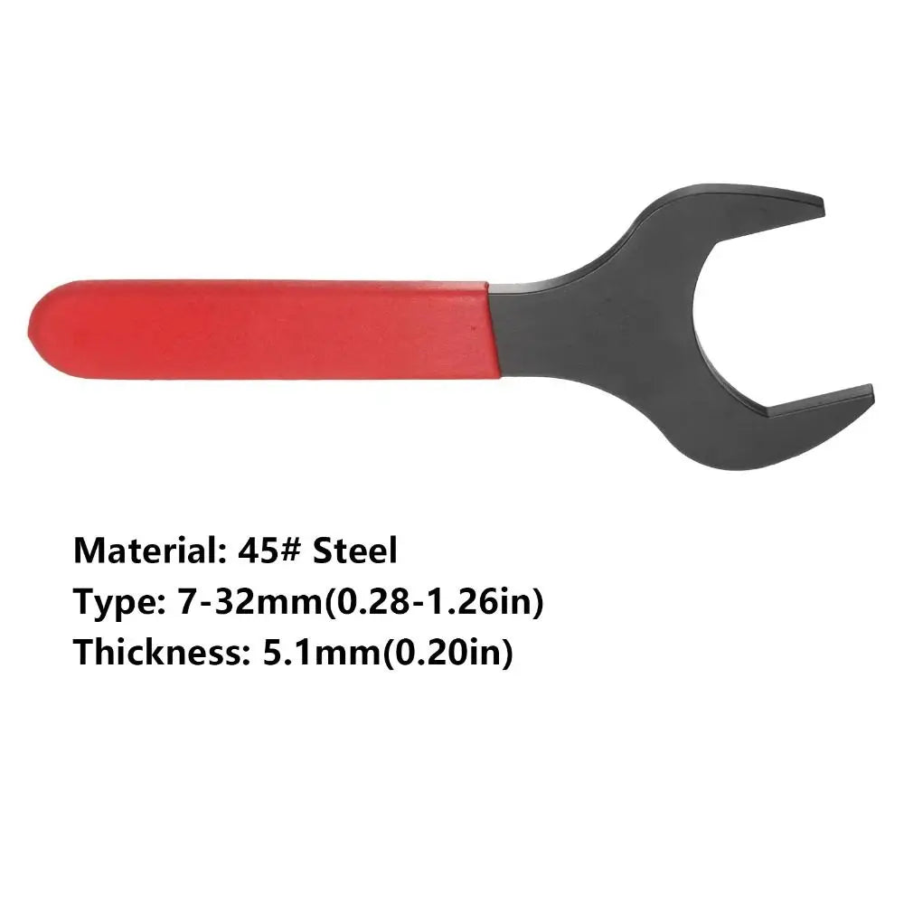 Thin Single Open End Wrench 15° Offset 7-32mm Metric Spanner Open End Wrench Nixie