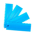 4Pcs Plastic Cake Scraper & Decorating Comb Set | Baking Tools