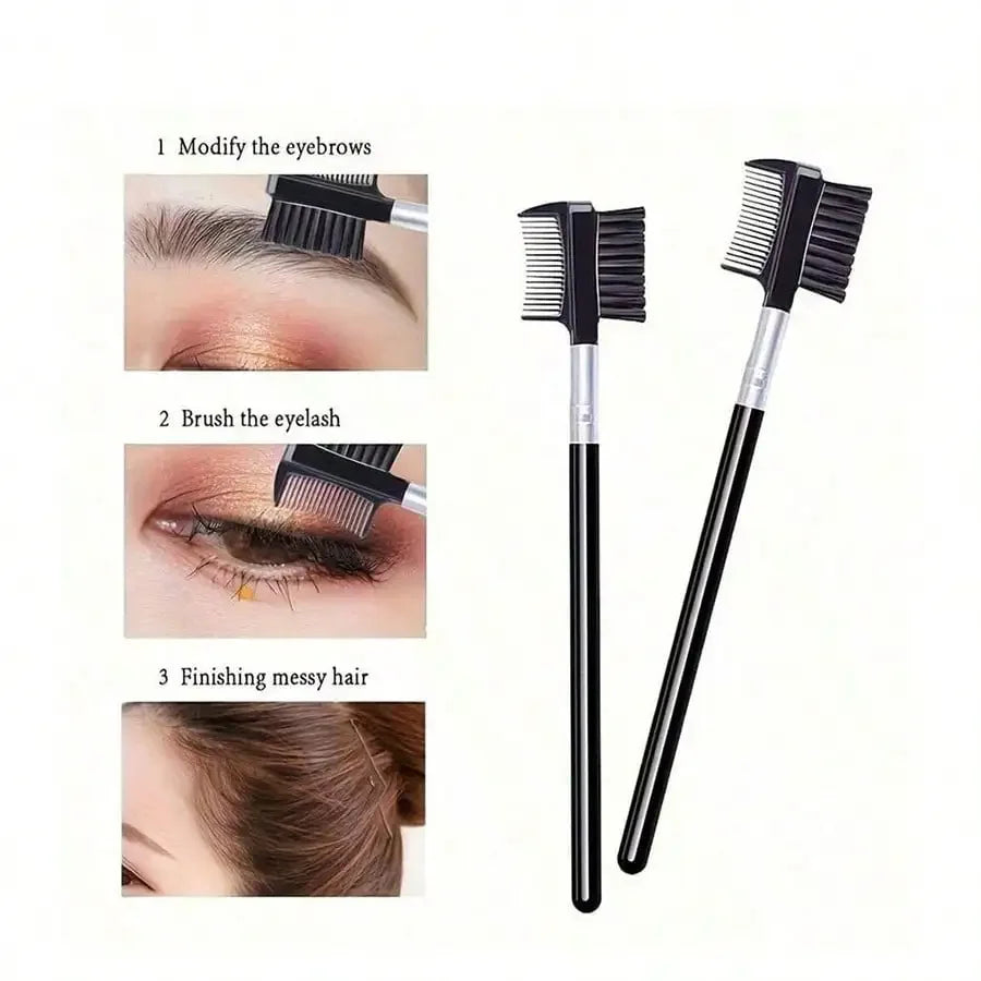 11-in-1 Eyelash Curler Kit with Comb & 4 Silicone Refill Pads