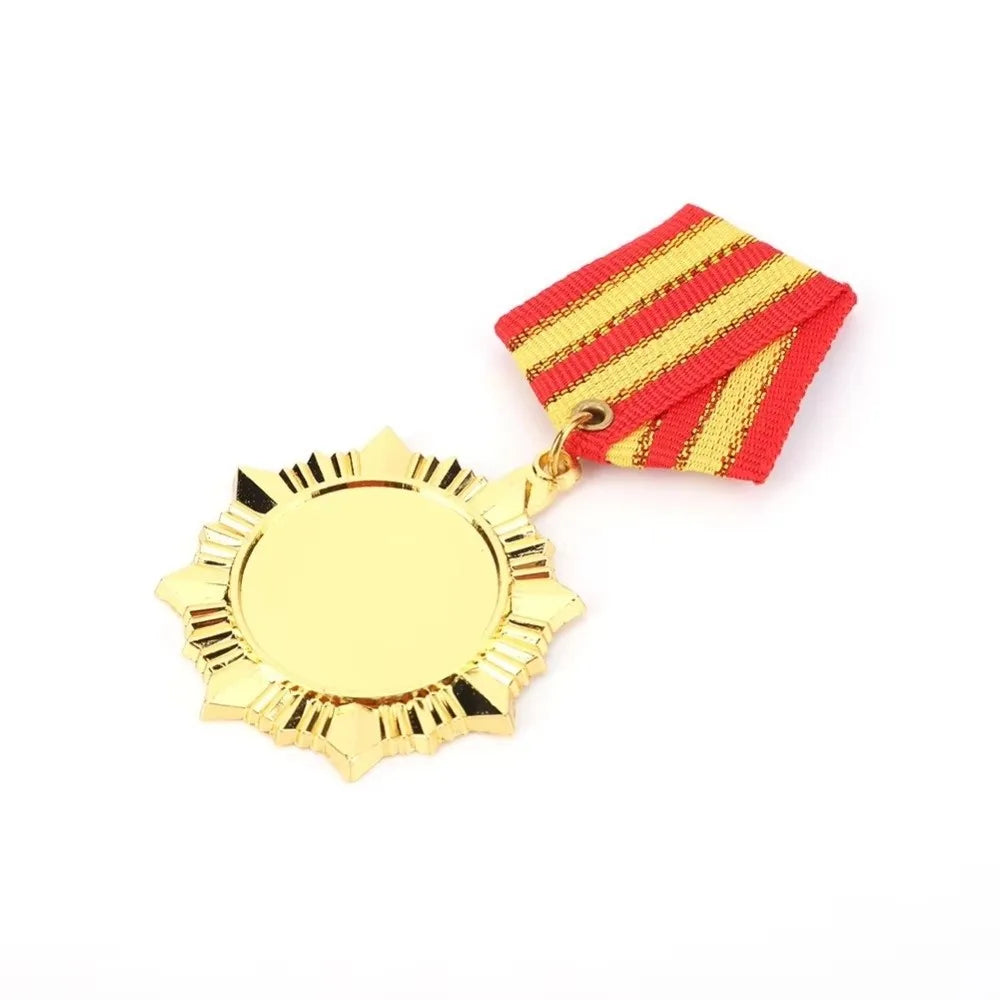 Gold Silver Bronze Award Medals 5cm Zinc Alloy Sports Medals Award Medals Nixie