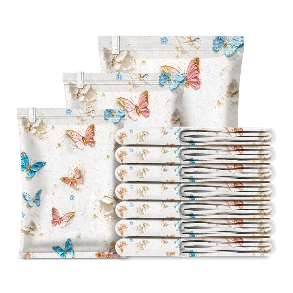 Thickened Vacuum Storage Bags – Reusable Space-Saving Compression