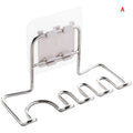 Wall Mount Stainless Steel Toothbrush & Razor Holder Toothbrush Holder Nixie A