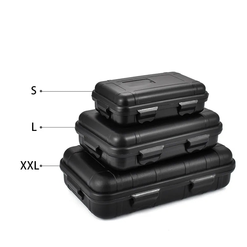 EDC Waterproof Survival Kit Box – Shockproof Portable Case Waterproof Storage Box Nixie