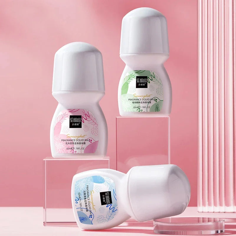 SanFree Roll-On Deodorant Ball Body Lotion 50ml | Stay Fresh Roll-On Deodorant Nixie