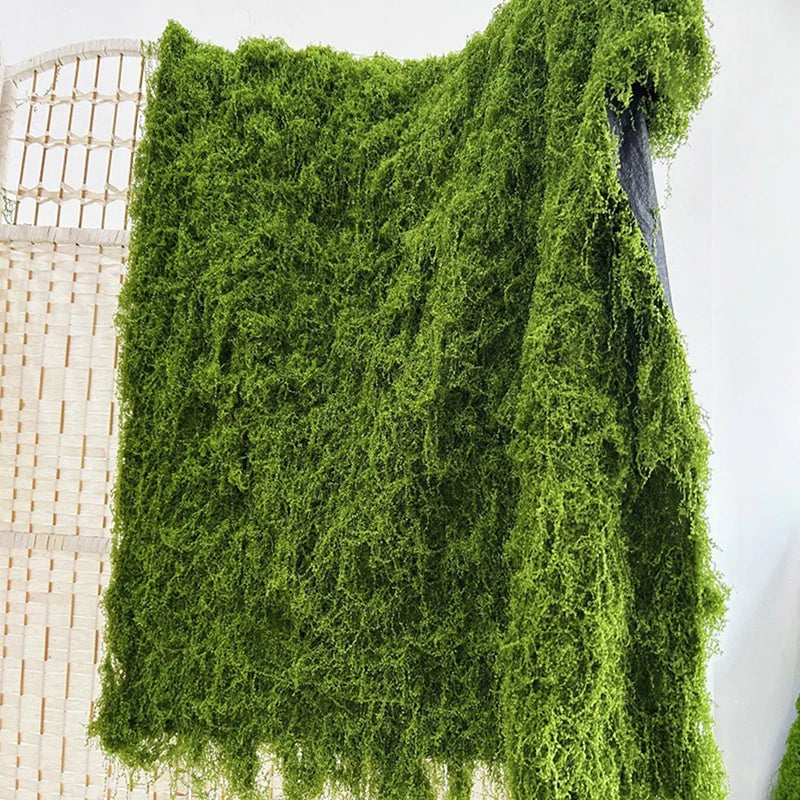Artificial Moss Mat – Faux Lawn for Bonsai, Terrarium & Décor