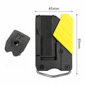 Universal Waist Tool Hanger Quick Release Belt Clip & Hooks Tool Belt Clip Nixie B-Yellow