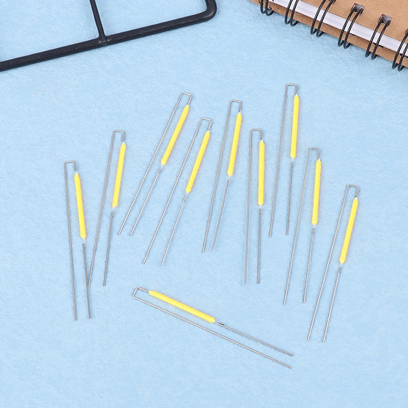 10Pcs 3V 30mm LED Filament Bulb Replacement Parts 2700K LED Filament Parts Nixie