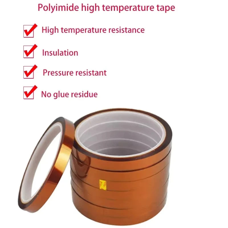 33M Polyimide Thermal Insulation Tape – BGA & 3D Printing