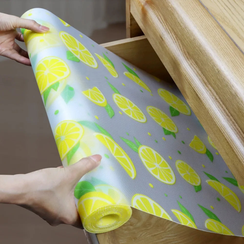 Waterproof EVA Drawer Liners – Non-Adhesive Washable Shelf Mat