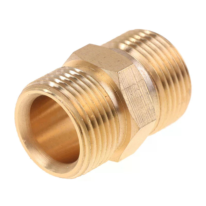 M22 Brass Hose Connector Adapter for Pressure Washers Hose Connector Adapter Nixie