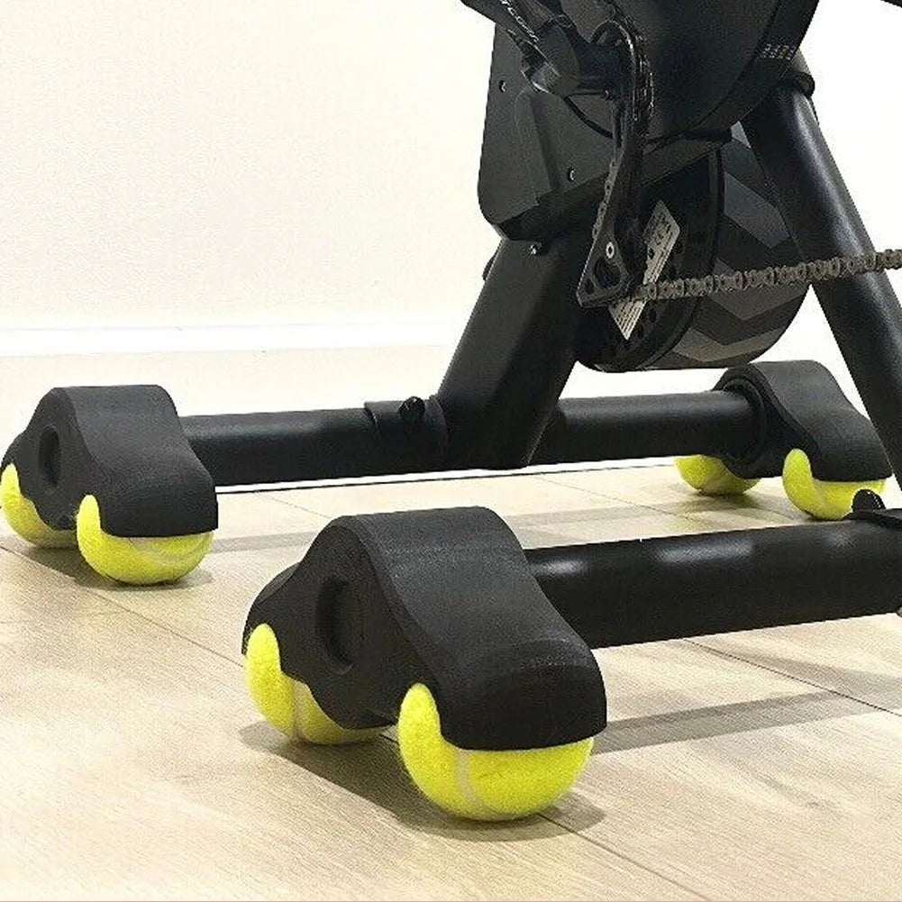 Indoor Cycling Trainer Foot Pads – Anti-Slip Shock Absorbing Cycling Trainer Pads Nixie