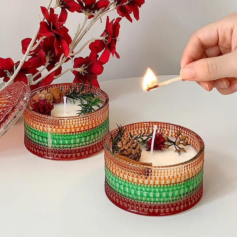 Nixie Handmade Soy Wax Scented Candle – Fir Fragrance Gift Scented Candle Nixie