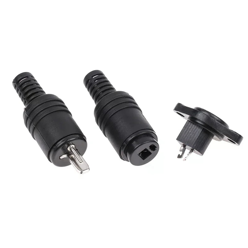 2 Pin DIN Speaker Wire Plug | HiFi Loudspeaker Solder Connector