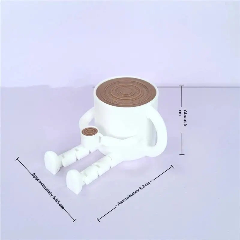 3D Printed Coffee Bean Fidget Toy & Desk Decor Ornament