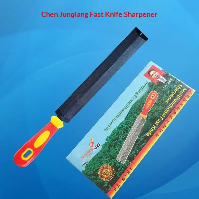 T12 Steel Rhombus File with Non-Slip Handle | Woodworking Hand File Tool Nixie