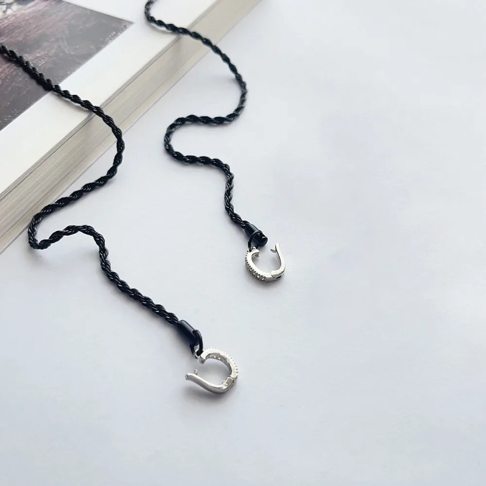 Stainless Steel Earphone Chain Necklace for Huawei Freeclip2 Earphone Chain Necklace Nixie 1 headphone chain