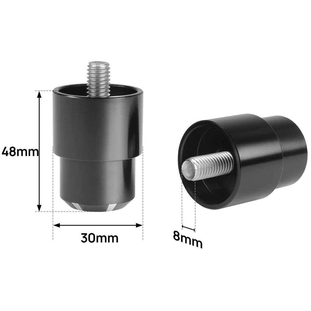 KEMITOUR Bar End Mirrors for Kawasaki Z Series – CNC Aluminum Motorcycle Bar End Mirror Nixie