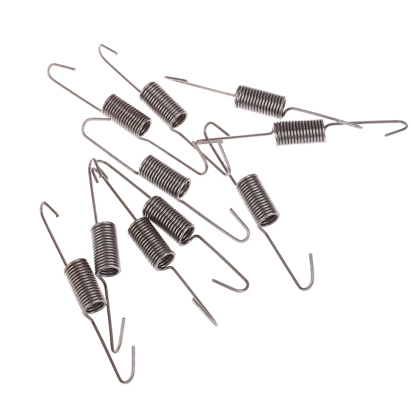 10Pcs Sofa Extension Springs with Balance Hooks – 10cm Iron Sofa Repair Springs Nixie