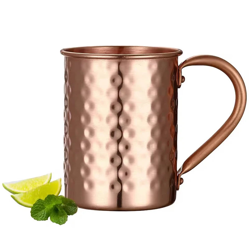 Hammered Copper Moscow Mule Mug 500ml – Cocktail Bar Cup Cocktail Mug Nixie