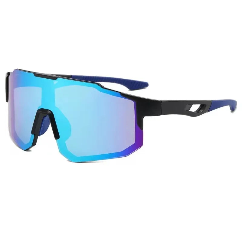Cycling Sunglasses Windproof MTB Road Bike Sport Goggles Sport Cycling Goggles Nixie BLACK-BLUE