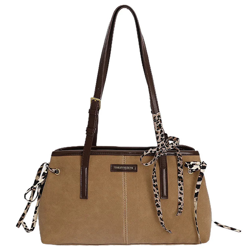 Nixie Retro Underarm Bag – Women's Maillard Shoulder Tote Women's Shoulder Bag Nixie
