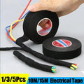 Velvet Car Wiring Harness Tape 9–25mm x 10m | Noise Reduction Wiring Harness Tape Nixie 5PCS (50M) 9MM