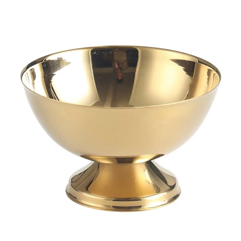 Stainless Steel Ice Cream Cups & Dessert Bowls | Silver & Gold Dessert Serving Bowl Nixie