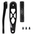 BUCKLOS 170mm MTB Crankset BSA BB68/73mm DUB Bottom Bracket MTB Crankset Nixie CRANK BLACK 170mm
