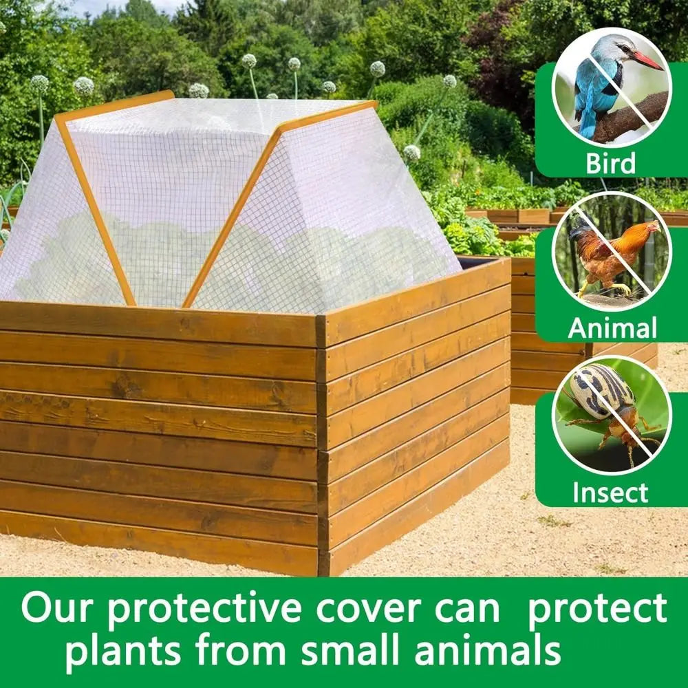 Foldable Greenhouse Plant Cover | Garden Row Accelerator Garden Plant Cover Nixie