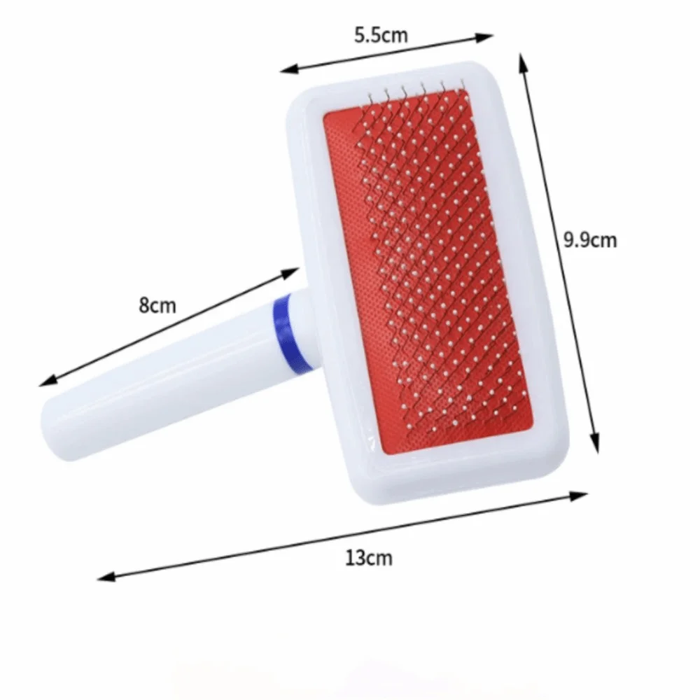 Pet Pin Brush Air Cushion & Massage Nodules for Cats & Dogs Pet Grooming Brush Nixie