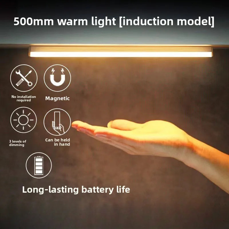 USB Rechargeable LED Motion Sensor Night Light – Cabinet & Wardrobe