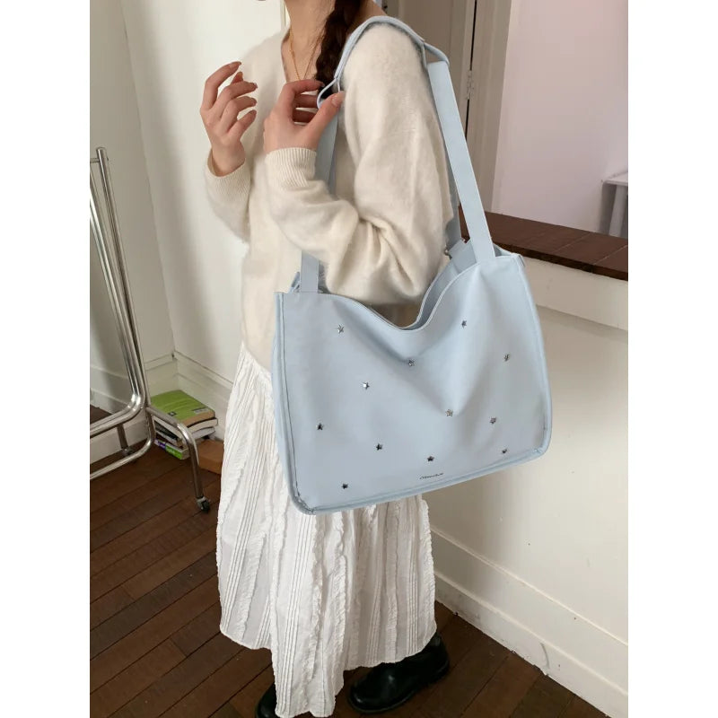 Korean-Style Women's Large Capacity Commuter Shoulder Bag Women's Shoulder Bag Nixie