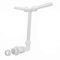 Adjustable Dual Spray Pool Fountain Nozzle – Rotatable Sprayer Pool Fountain Nozzle Nixie As shown