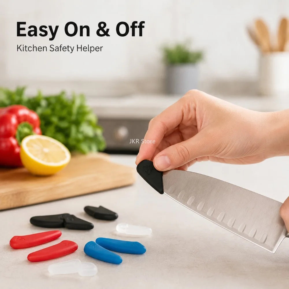 Clear Knife Tip Guards Plastic Protective Caps – 50/100 Pack