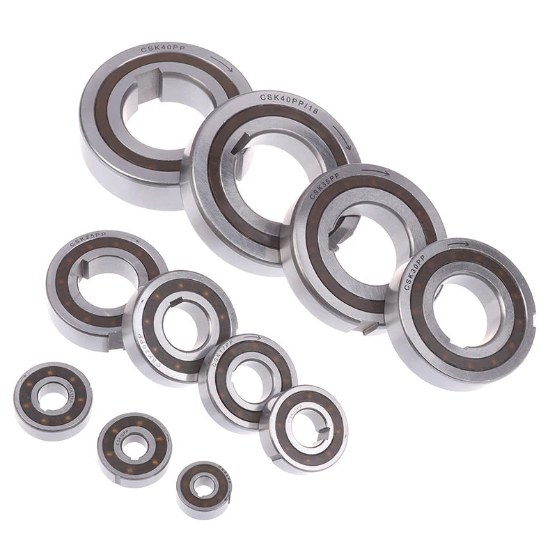 One Way Bearing CSK8–CSK40 Dual Keyway Bearing Steel One Way Bearing Nixie