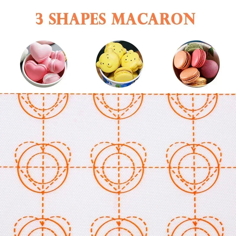 Silicone Non-Stick Baking Mat for Macaron, Fondant & Dough Silicone Baking Mat Nixie
