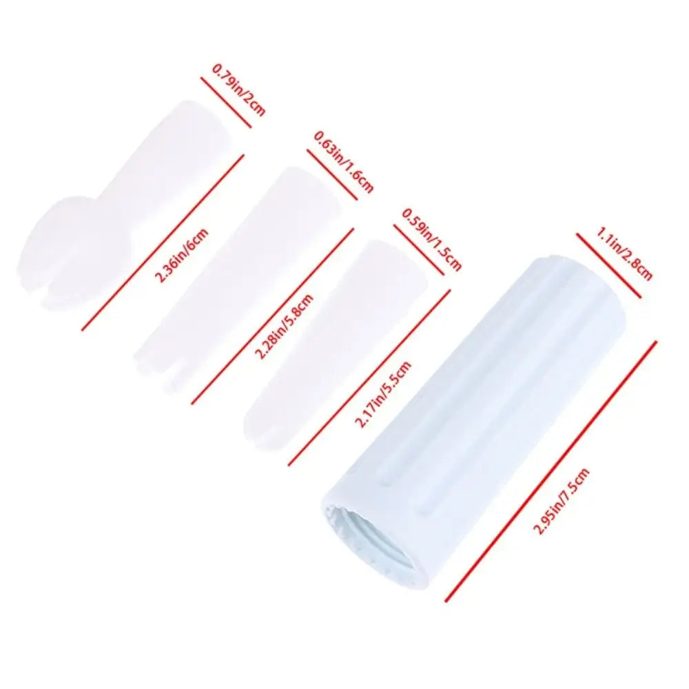 5-Piece Whipped Cream Piping Tips Set – Cake Decorating Nozzles Cake Decorating Tips Nixie
