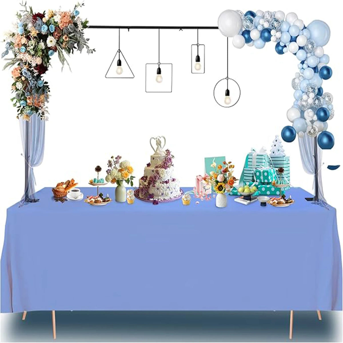 Adjustable Table Balloon Arch Stand Frame | Party & Wedding Decor