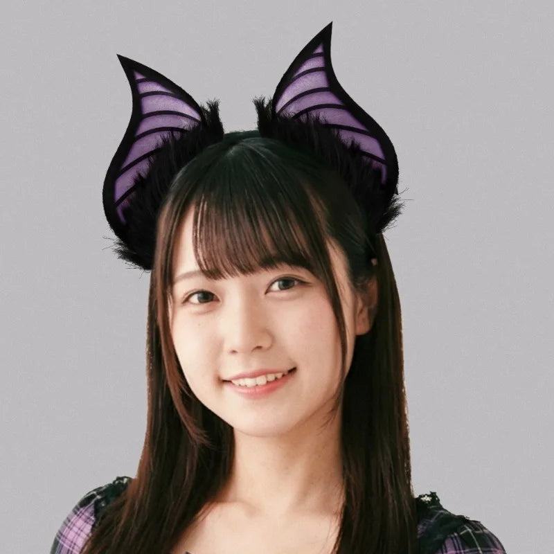 Bat Beast Ears Headband – Halloween Costume Accessory Costume Headband Nixie