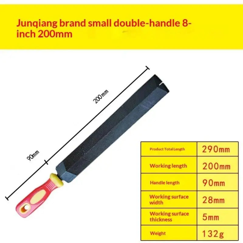 T12 Steel Rhombus File with Non-Slip Handle | Woodworking Hand File Tool Nixie E